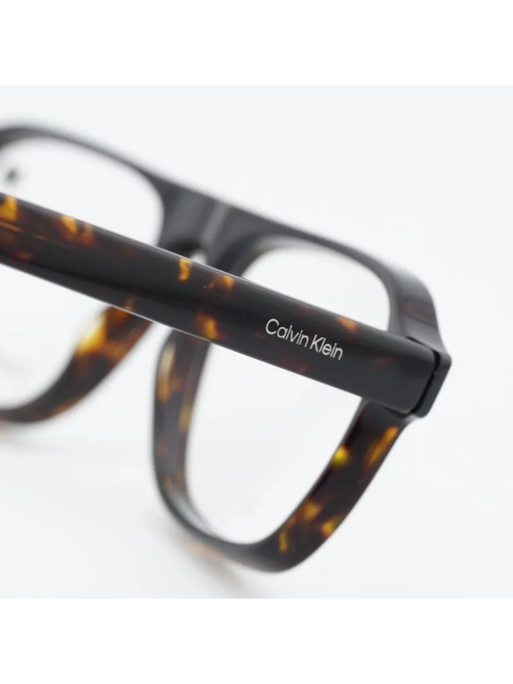 Calvin Klein CK25515 240 Eyeglasses Brown 58mm Square Frame